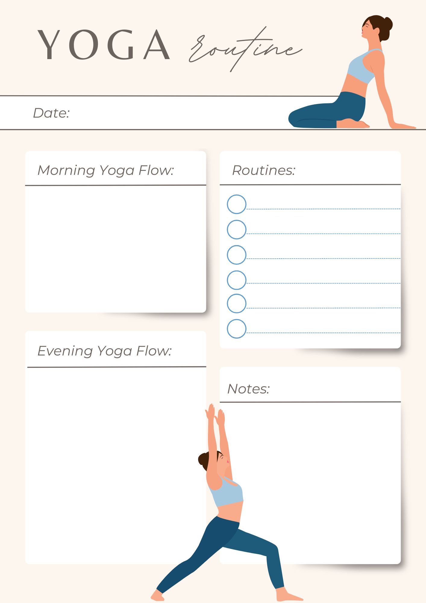 Yoga Routine Planner